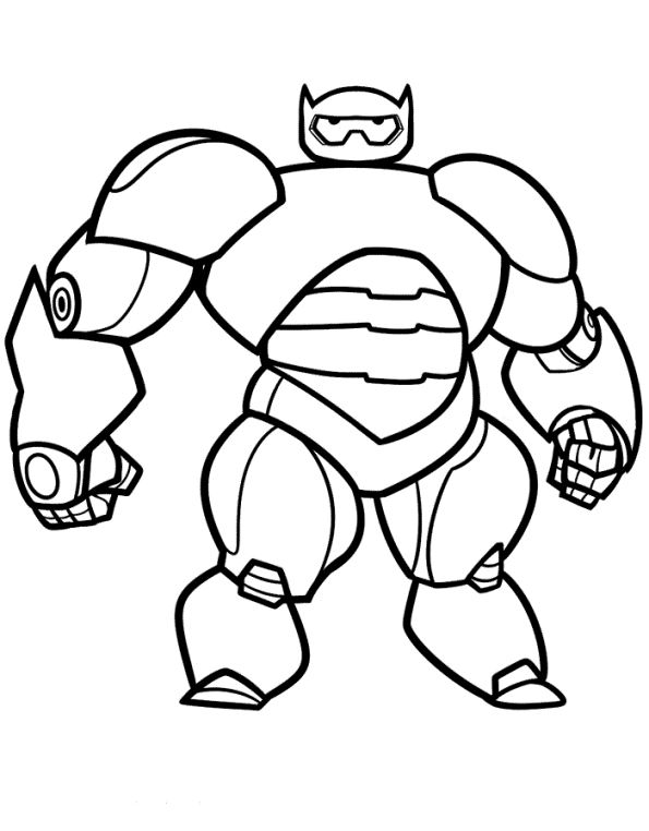 Kids-n-fun.com | 35 coloring pages of Big Hero 6